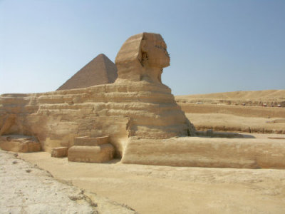 Die Sphinx bei Gizeh