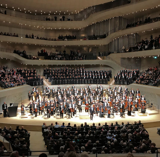 Der große Saal der Elbphilharmonie